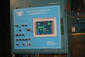 Baler control panel — view 3